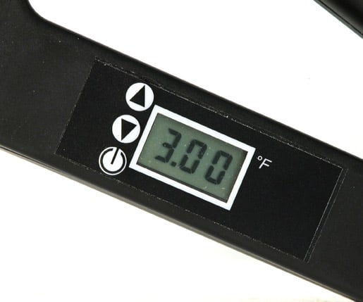 LCD temperature readout - Champ™ 10 LCD Gun