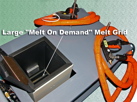 Hotmeltturf Gluer - Mobil Artificial Grass / Synthetic Turf Hot Melt Gluing System