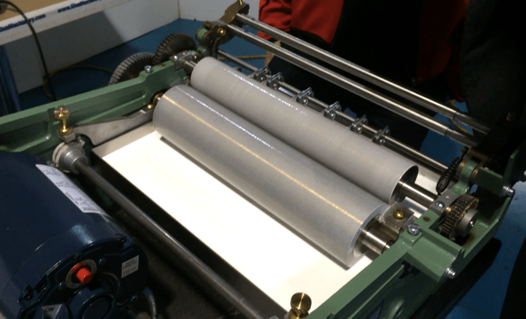 R Gluer Cold Glue Duplex Machine