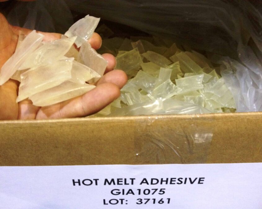 GIA1075 Hot Melt Fugitive Adhesive Glue Machinery