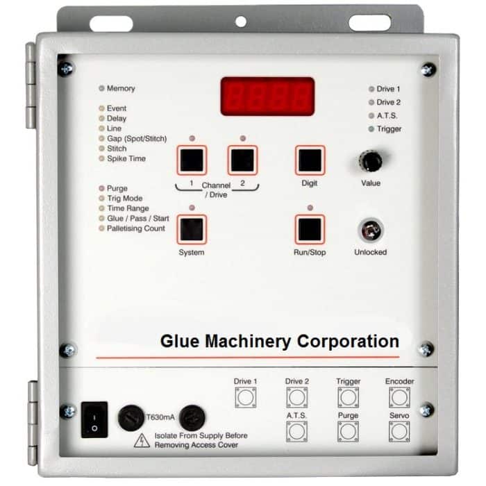 Two-Channel Programmable Glue Pattern Controller