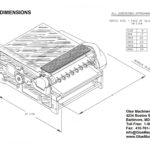 R Gluer Dimensions