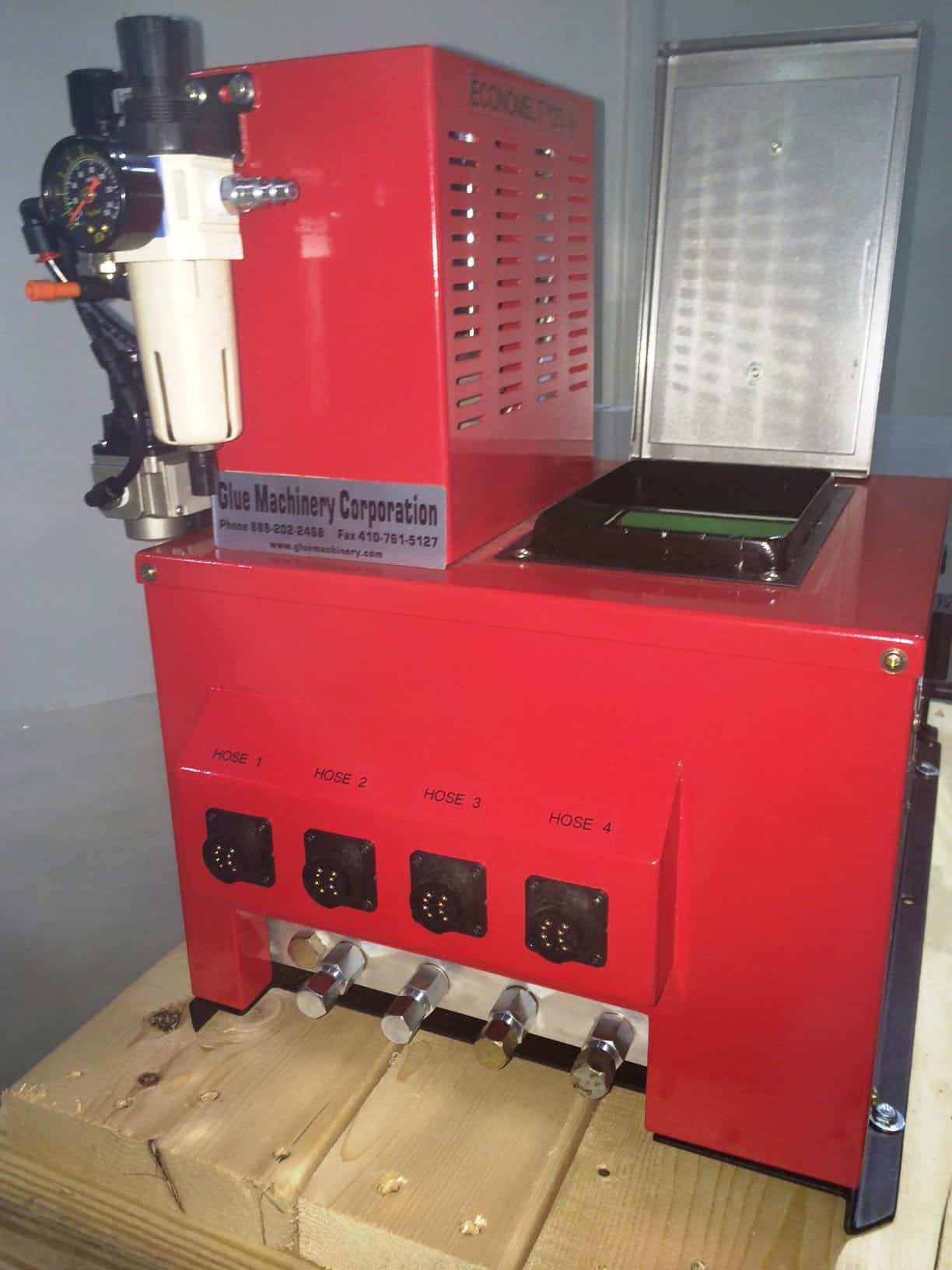 EconoMelt™ 204 Hot Melt Tank Glue Machinery Corp.