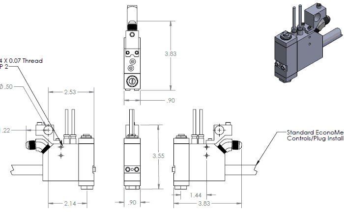 EconoGun Mini Automatic Hot Melt Gun