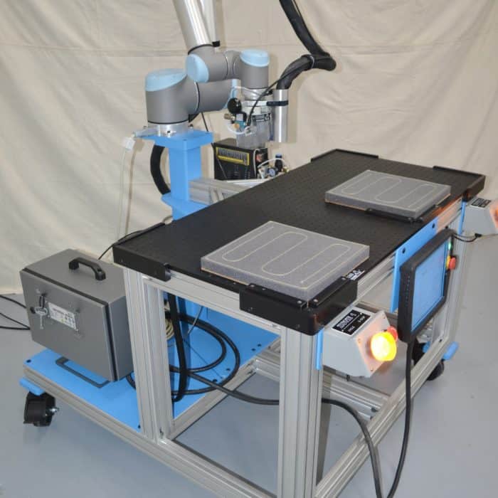 Gluebotic Robotic Assembly Station Hot Melt System