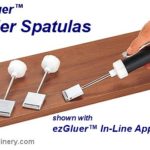 ezGLuer roller spatulas cold glue