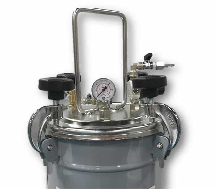 ezGluer™ PVA 1.5, 2.5, and 4.0 Gallon Pressure Pot