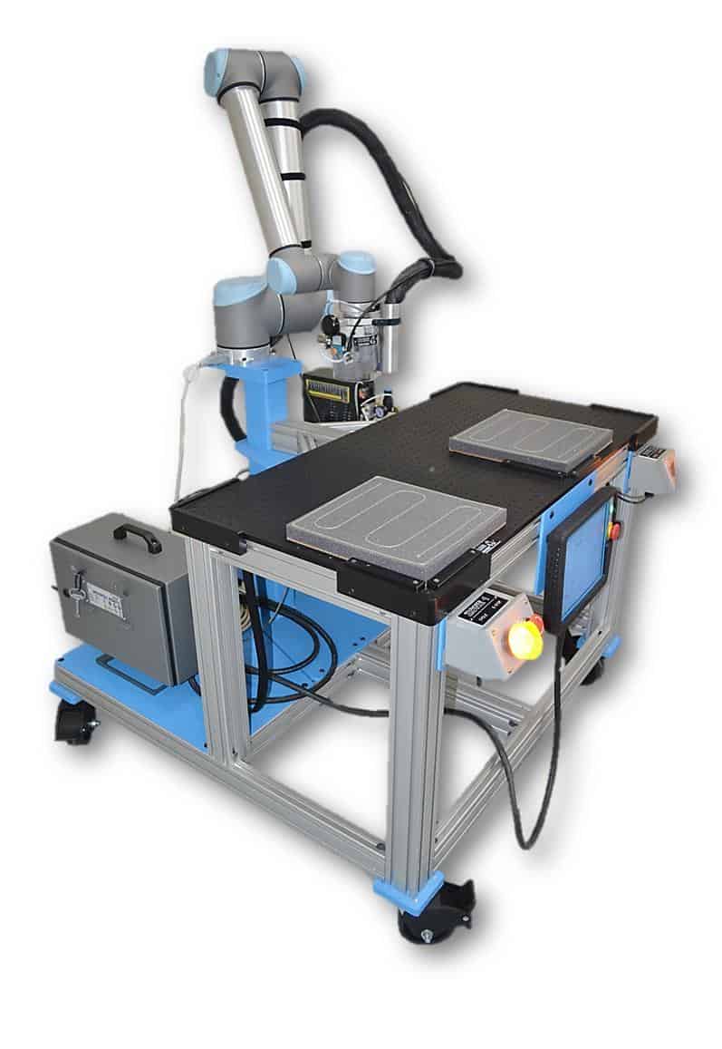 Gluebotic Robotic Assembly Station Hot Melt System