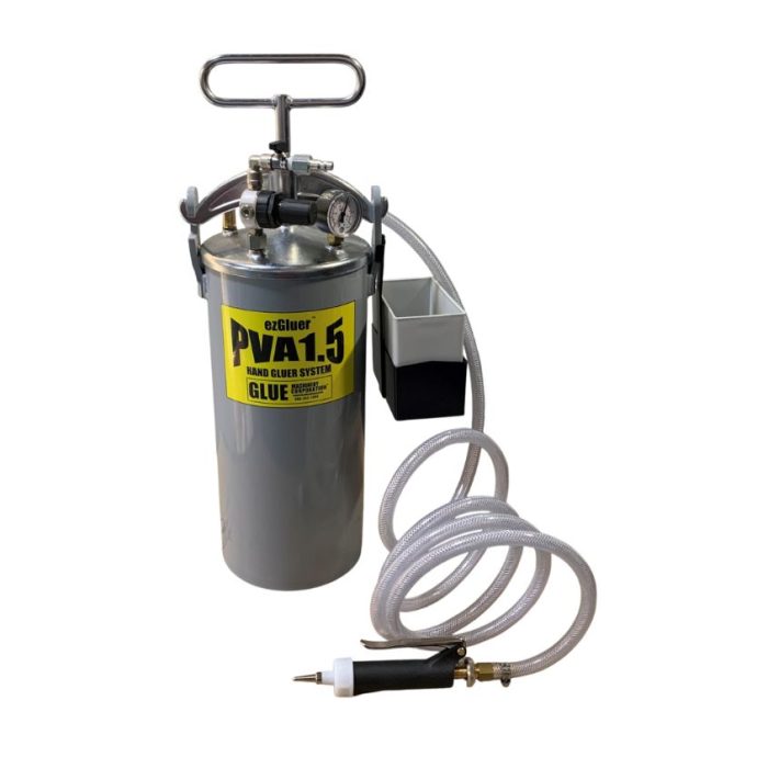 ezGluer™ PVA 1.5 High Performance Pressure Pot - Handgluer System (G06S100-003)