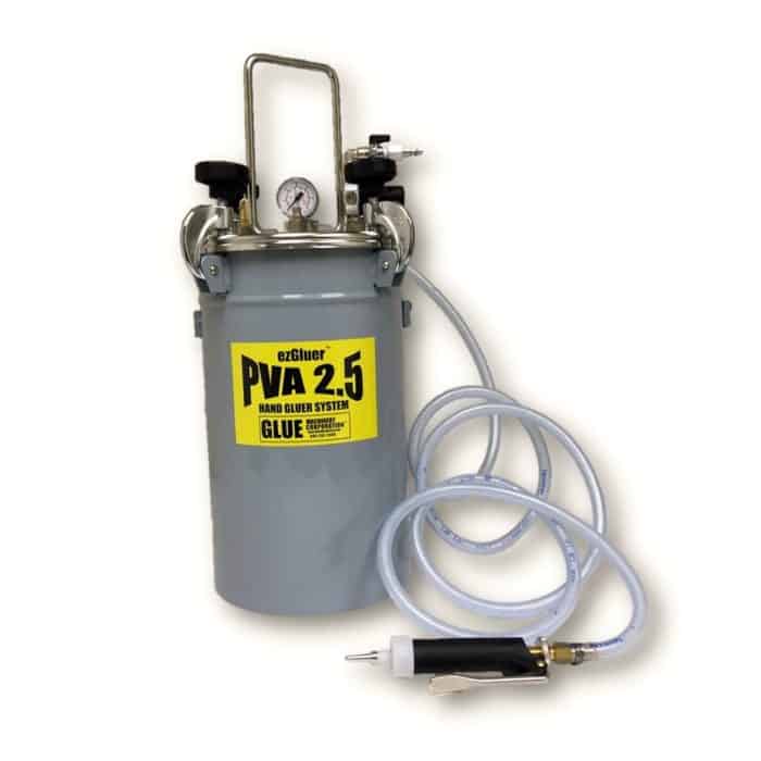 ezGluer™ PVA 2.5 High Performance Pressure Pot – Handgluer System