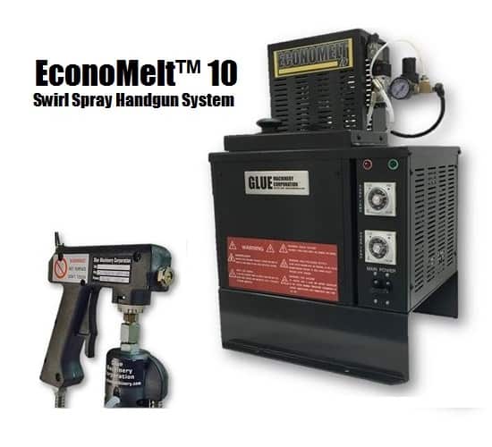 EconoMelt™ 10 Hot Melt Handgun Swirl Spray System