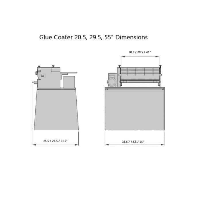 Glue Coater Machine