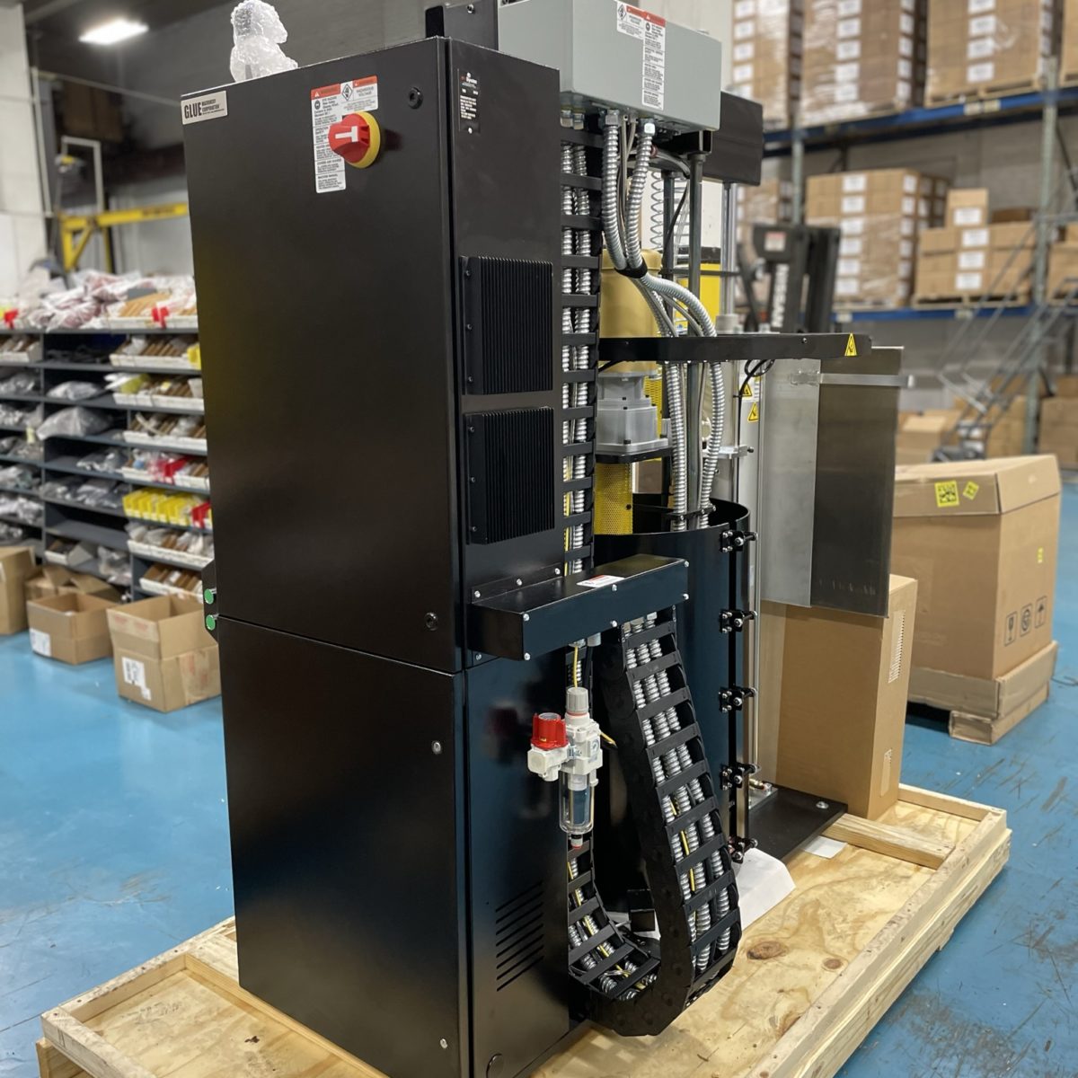 DM55 High Precision Hot Melt 55 Gallon Drum Unloader