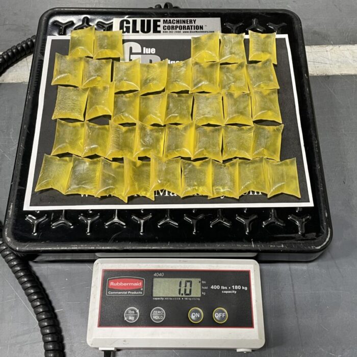Champ™ 3, Champ™ 600, or Champ™ 600 LCD Gun with Hosel Nozzle and GIA1065 Pressure Sensitive Adhesive